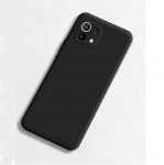 Tagakaaned Evelatus Xiaomi Mi 11 Lite/11 Lite 5G/11 Lite 5G NE Nano Silicone Case Soft Touch TPU Black