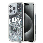 Tagakaaned DKNY  DKNY Liquid Glitter Big Logo iPhone 14 Pro Max Case - Black