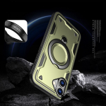 Tagakaaned Hurtel Hybrid Armor Trendy Case with MagSafe for iPhone 16 Plus - Green