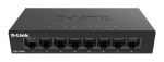 Server &ndash; muud tarvikud D-link Switch DGS-108GL/E Unmanaged, Desktop, 1 Gbps (RJ-45) ports quantity 8