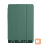 Kaaned Connect Galaxy Tab A9 Tablet case with imitate microfiber inside Green