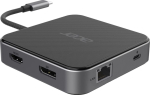 Juhtmevabad k&otilde;rvaklapid Acer  7-in-1 USB Type-C Dock | Ethernet LAN (RJ-45) ports 1 | DisplayPorts quantity 1 | HDMI ports quantity 1