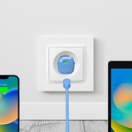 Adaptrid Puro Elektrik  Puro 20W GaN USB-C Wall Charger - Blue