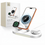 Muud kaubad Tech-Protect  Tech-Protect A51 MagSafe 3-in-1 25W QI2.2 Wireless Charger - White