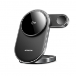 Adaptrid Joyroom Joyroom JR-W17 Qi 3-in-1 Wireless Inductive Charger - Black