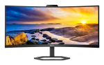 Monitorid Philips Monitor with Windows Hello Webcam 34E1C5600HE/00 34 " VA 3440 x 1440 pixels 21:9 4 ms 300 cd/m&sup2; Black 100 Hz HDMI ports quantity 1