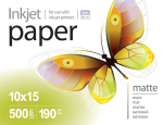 Kontoritarbed ColorWay PrintPro Matte Photo Paper, 190g/m, 10x15, 500pcs.