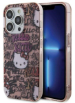 Tagakaaned Hello Kitty Apple iPhone 15 Pro 6.1 hardcase IML Tags Graffiti Pink