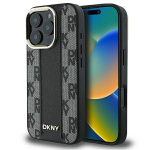 Muu telefoni lisavarustus DKNY DKNY Checkered Pattern Magsafe iPhone 16 Pro Case - Black