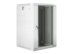 Serverid Lanberg Rack cabinet 19" wall-mount 18U/600x600 (flat pack) V2, grey |