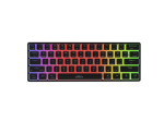 Arvuti klaviatuur Genesis  | THOR 660 G2 | Gaming keyboard | Wireless/Wired | US | Black | 2.4 GHz, Bluetooth, USB | Tactile