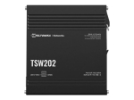 Server &ndash; muud tarvikud Teltonika TSW202 PoE+ L2 managed Switch 8 10/100/1000, 2 SFP ports |