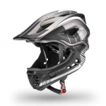 Jalgratta tarvik Rockbros  Rockbros TT-32SBTG-S Children's Bike Helmet with Detachable Chin Size S - Gray