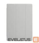 Kaaned Connect Galaxy Tab A9 Tablet case with imitate microfiber inside Silver