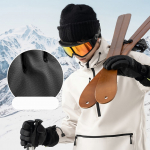 Teised Qunature  Qunature Finger Style Ski Gloves Size L - Black