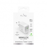 Adaptrid Puro Elektrik  Puro Super Mini 45W PD GaN USB-C Wall Charger - White