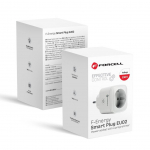 Adaptrid Forcell FORCELL F-ENERGY EU02 Smart Plug 230V with WiFi, programmer and Tuya/Amazon Alexa support - white