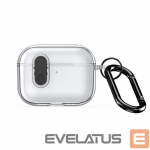 Korpus k&otilde;rvaklappidele Dux Ducis Apple AirPods Pro 3 PECL Series PC+TPU Cover with Hook Black Clear