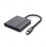 Moodulid ja transiiverid Gembird I/O ADAPTER USB-C TO HDMI/DP/A-CM-HDMIFDPF-01
