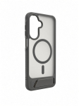 Tagakaaned Evelatus Samsung Galaxy A17 4G / A17 5G Rubber Coated MagSafe With Stand Case Smoke Grey