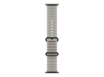 Rihm Apple  49mm Translucent Grey Ocean Band - Black Titanium Finish |
