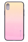 Tagakaaned Evelatus Apple iPhone X/Xs Gradient Glass Case 1 Mild Melon