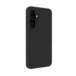 Tagakaaned Evelatus Samsung Galaxy S24 FE Premium Magnetic Soft Touch Silicone Case Black