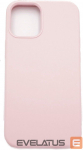 Tagakaaned Evelatus Apple iPhone 13 Mini Premium Soft Touch Silicone Case Powder Pink