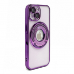 Tagakaaned iLike Apple iPhone 15 Pro Max IH MAGSAFE HIDDEN STAND COVER Purple