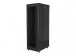 Serverid Lanberg Rack cabinet 19" free-standing 42U/800x1000 (flat pack) with mesh door, black |