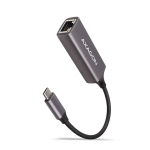 &Uuml;leminek Axagon  ADE-TRC USB-C 3.2 Gen 1 - Gigabit Ethernet adapter, auto install, TITAN GRAY