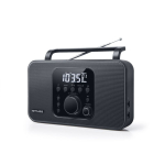 Interaktiivne lahendus Muse  Radio M-091R Black, AUX in, Alarm function