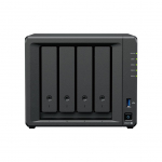M&auml;lupulk Synology NAS | DS925+ | AMD Ryzen | V1500B | Processor frequency 2.2 GHz | 4 GB | DDR4 ECC SODIMM | Black