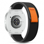 Muud kaubad Tech-Protect  Tech-Protect Nylon Stripe Strap for Samsung Galaxy Watch 40/44/46 mm - Black and Orange