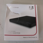 Server &ndash; muud tarvikud H.L Data Storage Ultra Slim Portable DVD-Writer | GP57EB40 | Interface USB 2.0 | DVD&plusmn;R/RW | CD read speed 24 x | CD write speed 24 x | Black | DAMAGED PACKAGING, DENT ON BACK, DENT FLOPPY DISK | Desktop/Notebook