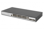 Server &ndash; muud tarvikud Digitus 24-Port Gigabit Switch | DN-80221-3 | Managed L2 | Desktop/Wall-mountable