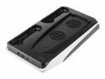 Kontroller fixed Multifunctional Station for PlayStation 5 with Cooling and Charging for two DualSense Controllers | FIXPS5-MCS-BW