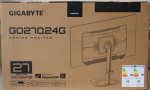 Monitorid Gigabyte SALE OUT. MONITOR 27" WOLED GO27Q24G | SALE OUT. | GO27Q24G | 27 " | WOLED | QHD | 240 Hz | 0.03 ms | 2560 x 1440 pixels | HDMI ports quantity 2 | Warranty 36 month(s) | DAMAGED PACKAGING, DEMO