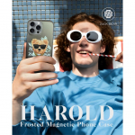 Korpus k&otilde;rvaklappidele Zuck Bear  ZUCK BEAR case HAROLD MAG compatible with MagSafe for IPHONE 16 Pro Max black