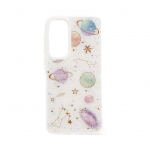 Tagakaaned iLike Samsung Galaxy A35 EPOXY CARTOON COVER White