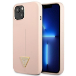 Tagakaaned Guess  Guess GUHCP13MSLTGP iPhone 13 6.1" pink/pink hardcase Silicone Triangle
