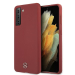 Tagakaaned Mercedes-Benz  Mercedes Silicone Line Case for Samsung Galaxy S21 - Red