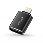Adaptrid Tech-Protect Tech-Protect UltraBoost Lightning (Male) / USB-A (Female) OTG Adapter - Black