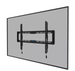 Teleri kinnitus NEOMOUNTS  LEVEL-550 WL30-550BL16 Ultra-flat TV mount wall - 42-86" - max 70 kg - VESA 100x100-600x400 - d 2,3 cm - Easy Install-model - blac