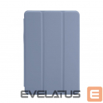 Kaaned Evelatus Galaxy Tab A9 Tablet case with imitate microfiber inside Lavender Gray