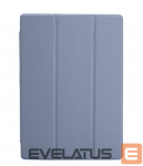 Kaaned Connect Galaxy Tab A9 Tablet case with imitate microfiber inside Lavender Gray