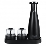 Muud v&auml;ikesed kodumasinad Adler  Electric Salt and pepper grinder AD 4449b 7 W, Housing material ABS plastic, Lithium, Matte Black