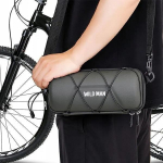 Jalgratta tarvik WILDMAN WILDMAN traveling bag for bike handlebars with zipper 2L GD7X green