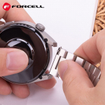 Rihm Forcell Strap to Samsung Galaxy Watch Forcell F-Design FS06 steel clasp 20 mm silver