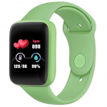 Fitness k&auml;ev&otilde;ru iWear M7 Smart & Fit Watch with Full Touch 1.3'' IPS Media control / HR / Blood pressure / Social Green